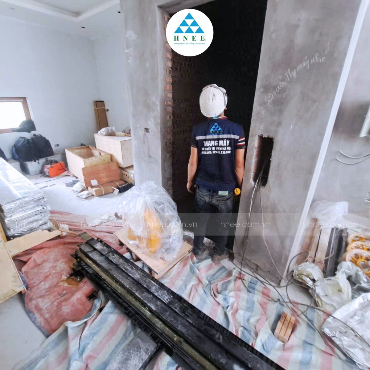 HÀNG VỀ CÔNG TRÌNH GIA ĐÌNH ANH VINH