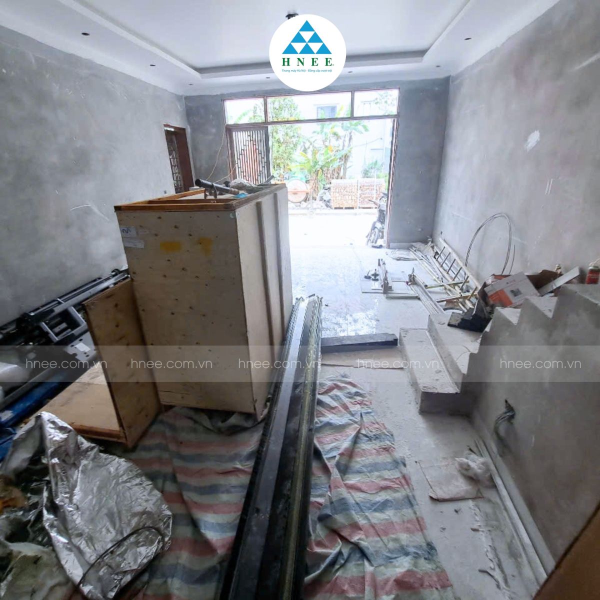 HÀNG VỀ CÔNG TRÌNH GIA ĐÌNH ANH VINH
