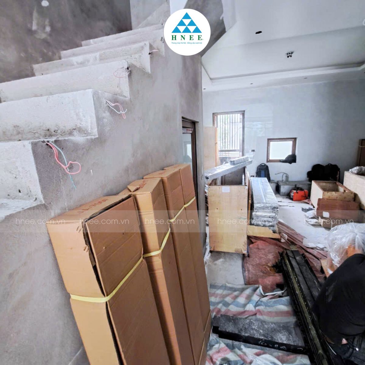 HÀNG VỀ CÔNG TRÌNH GIA ĐÌNH ANH VINH