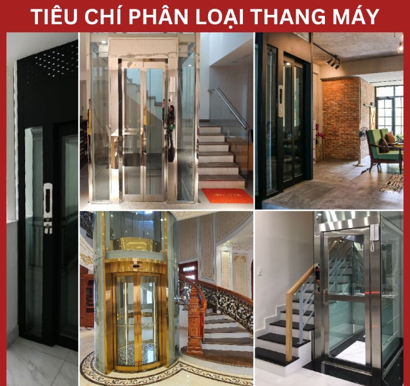 các loại thang máy