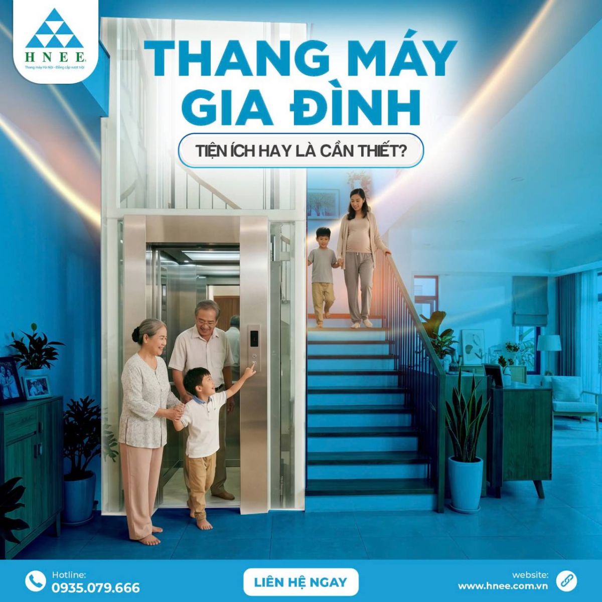 cách tính công suất thang máy gia đình