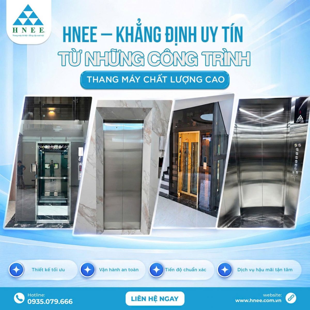 HNEE - Công ty lắp đặt thang máy gia đình uy tín tại Hà Nội