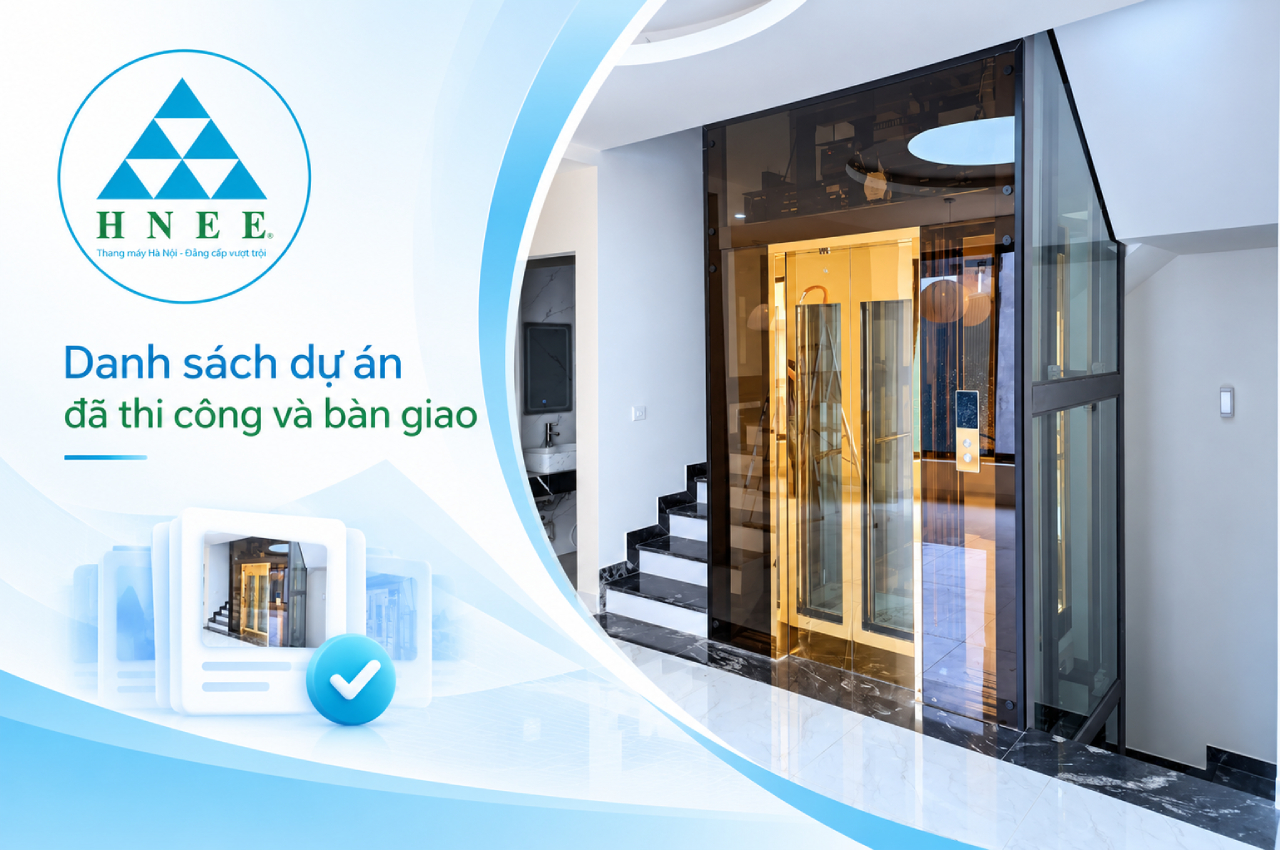 Danh sách dự án đã thi công và bàn giao