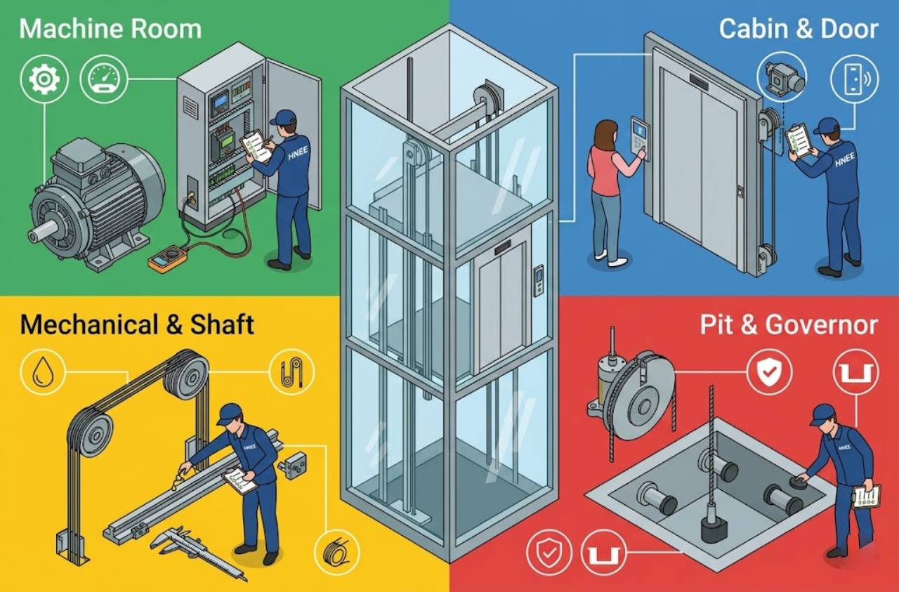 Những rủi ro thường gặp khi thang máy không được bảo trì đúng thời hạn