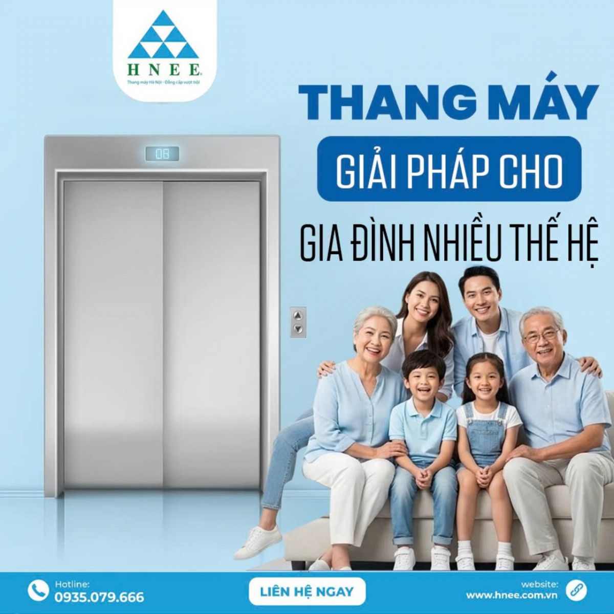 Dịch vụ lắp đặt và bảo trì thang máy uy tín tại HNEE
