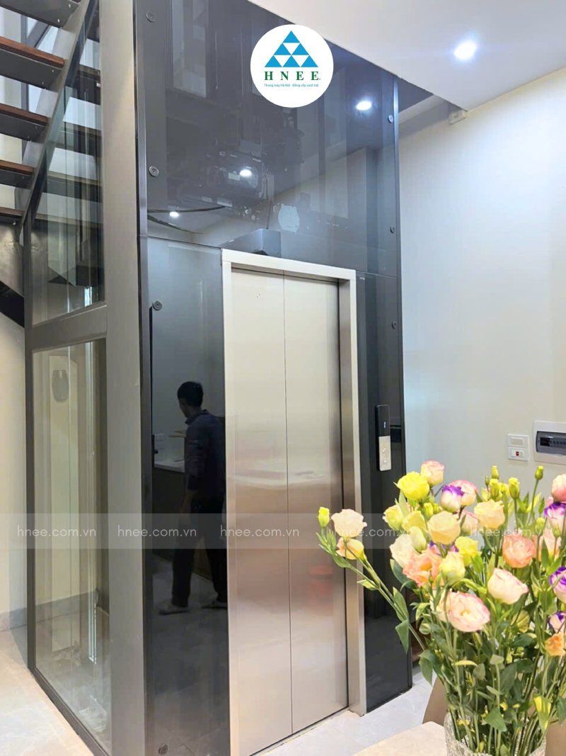 Hệ thống cứu hộ tự động thang máy gia đình