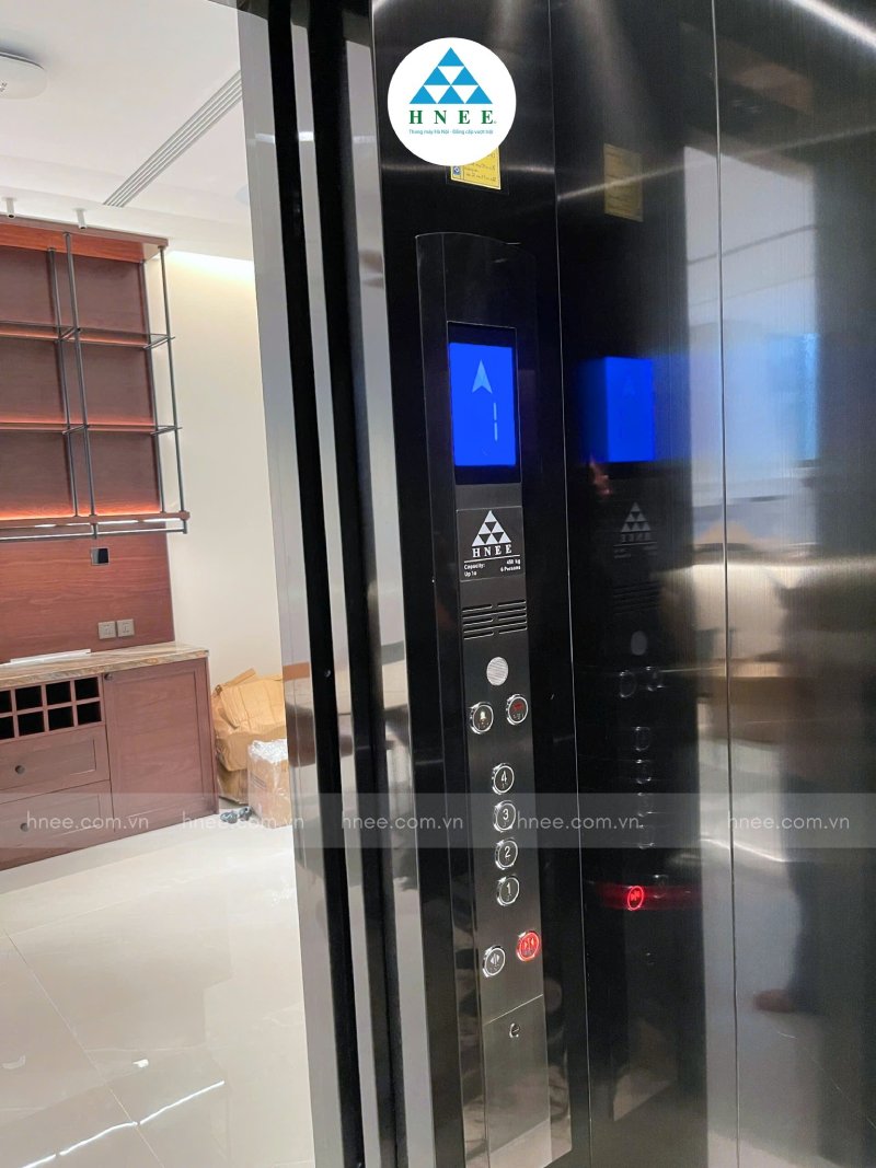 Hệ thống cứu hộ tự động thang máy gia đình
