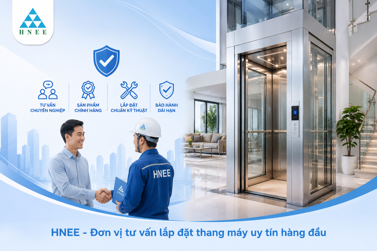 HNEE - Đơn vị tư vấn lắp đặt thang máy uy tín hàng đầu