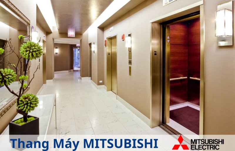 kích thước thang máy Mitsubishi