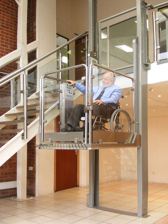 kích thước thang máy cho người khuyết tật
