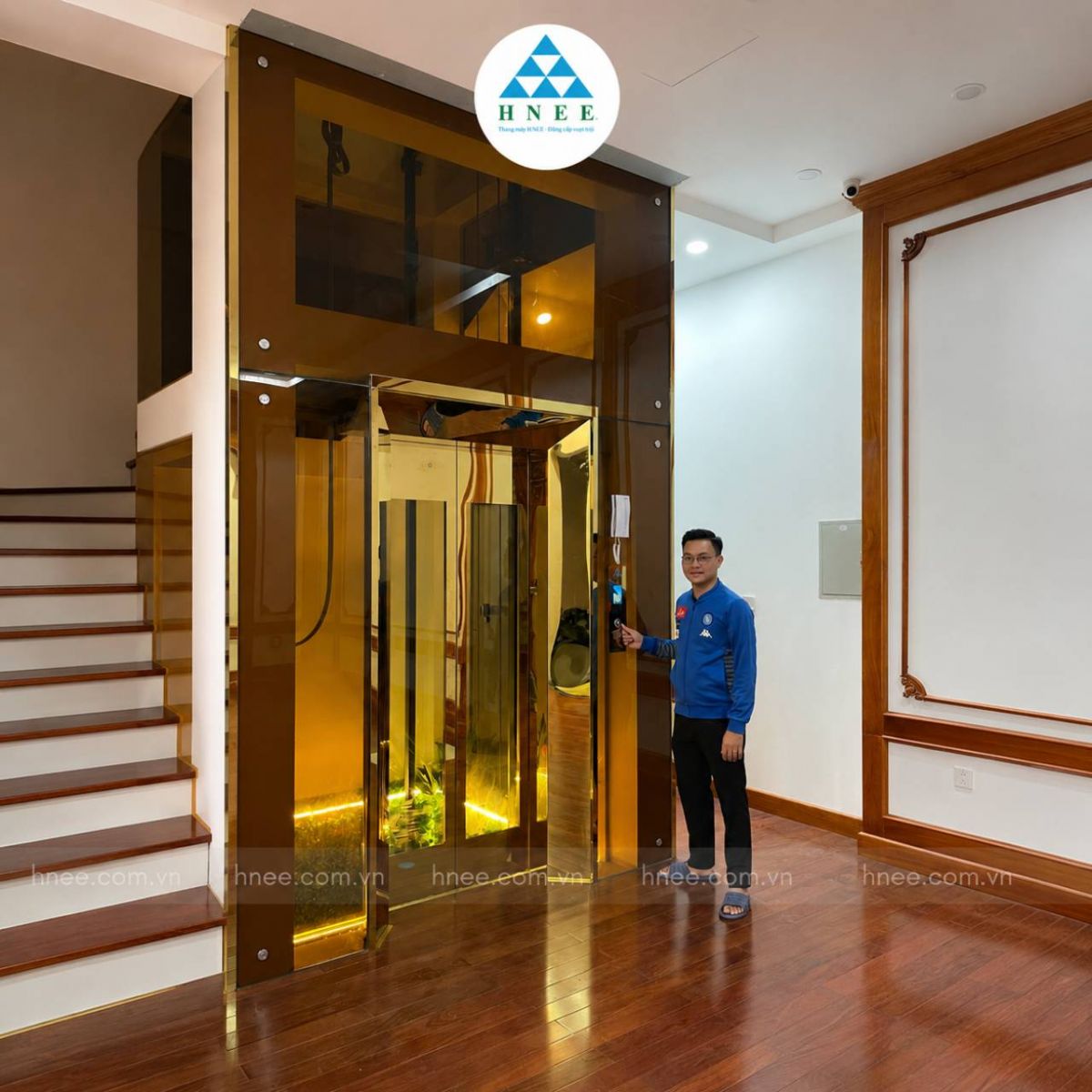 Những vị trí trong nhà chịu tác động khi lắp thang máy
