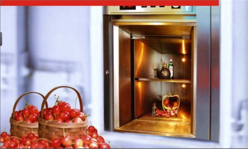 thang máy chở thực phẩm