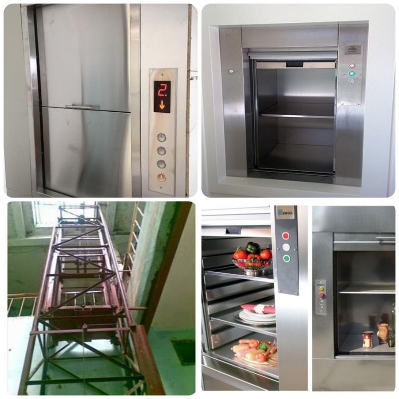 thang máy chở thực phẩm