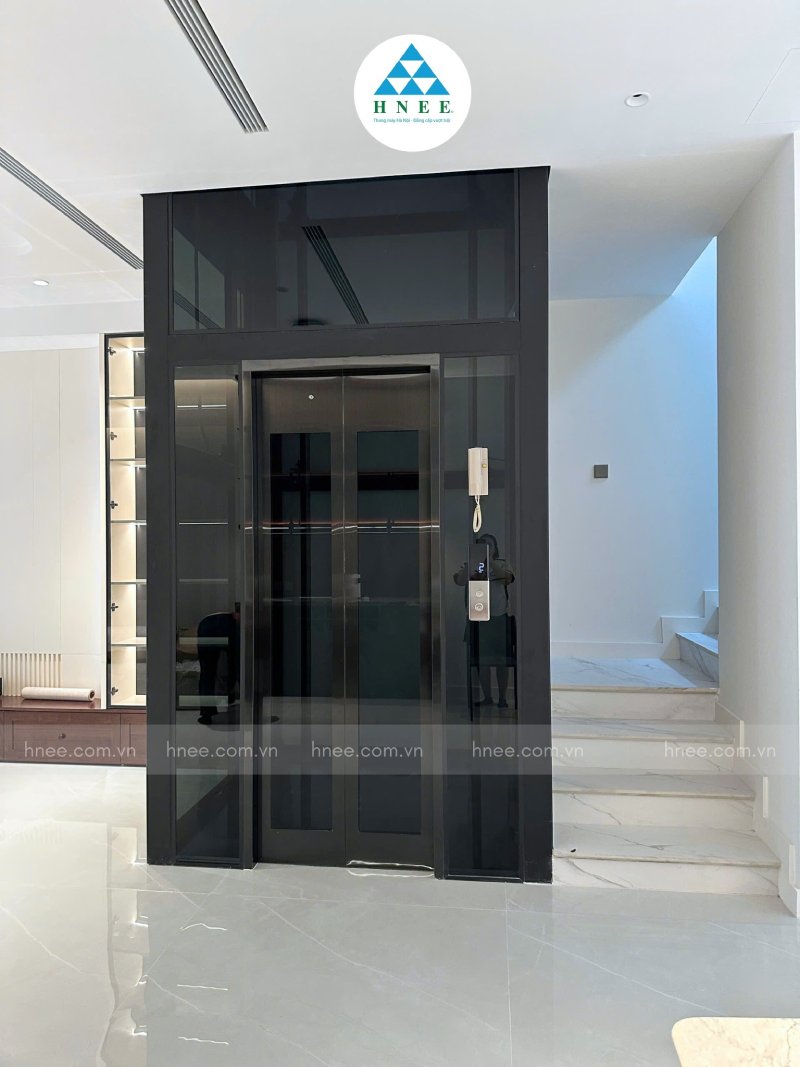 Thang máy kính gia đình loại nhỏ
