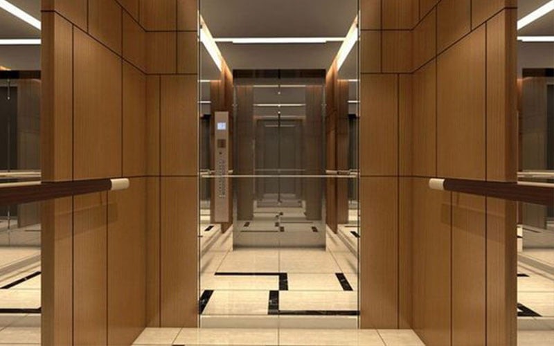 thi công nội thất thang máy