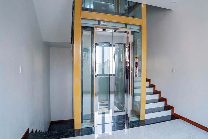 thiết kế thang máy gia đình