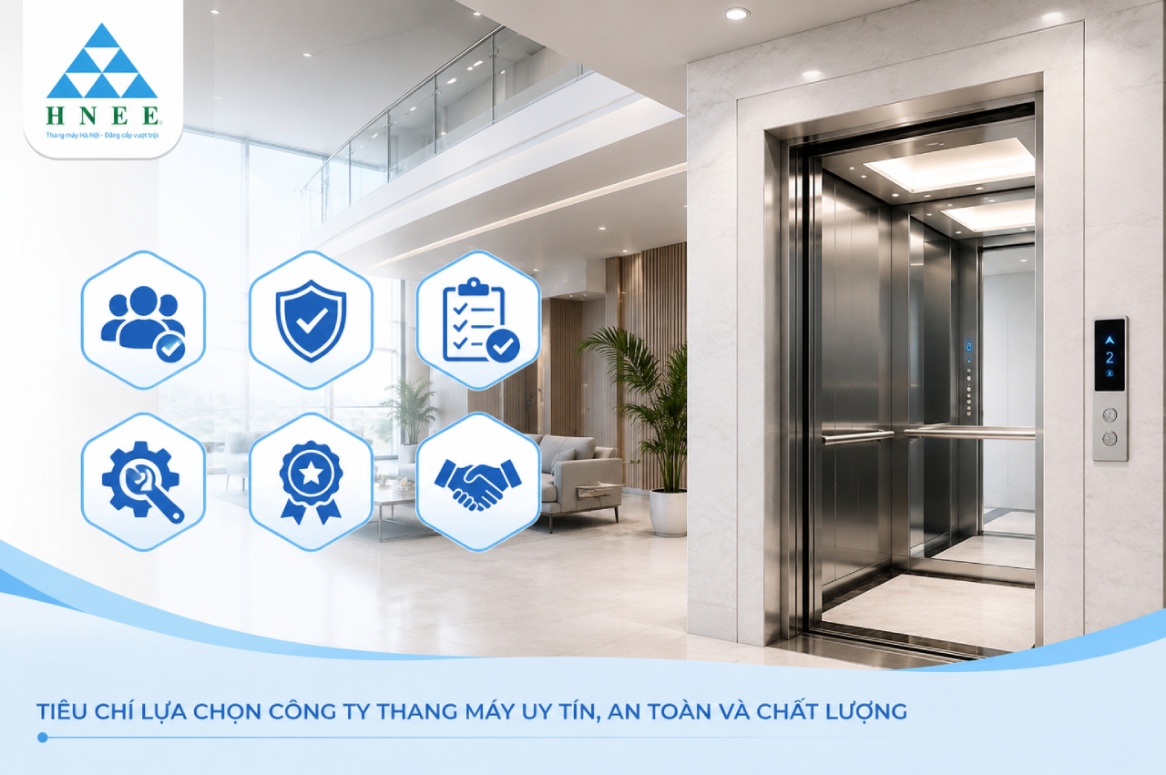 Tiêu chí lựa chọn công ty thang máy uy tín, an toàn và chất lượng