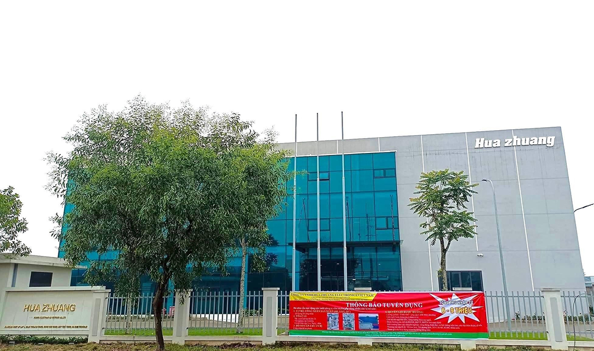 Công ty TN hưu han Hua Zhuang Electronics Việt Nam