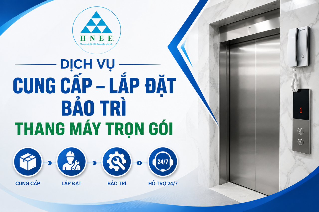 Dịch vụ cung cấp, lắp đặt và bảo trì thang máy trọn gói tại Hà Nội
