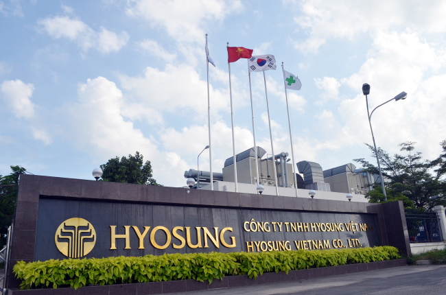 Công trình lắp đặt thang máy tải khách và tải hàng tại nhà máy Hyossung - Đồng Nai